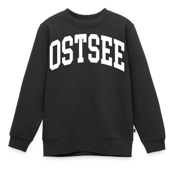 Mer Baltique - Sweat Premium enfant bio - noir - Devant - AI Model Kid Female (0cm)