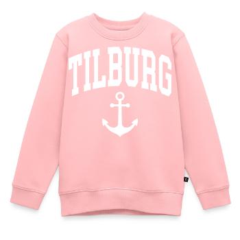 Tilburg - Sweat Premium enfant bio - rose - Devant - AI Model Kid Female (0cm)