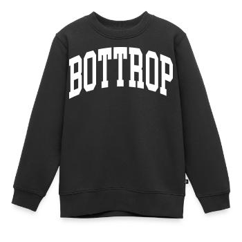 Bottrop - Kids Premium Organic Sweatshirt - black - Front - AI Model Kid Female (0cm)