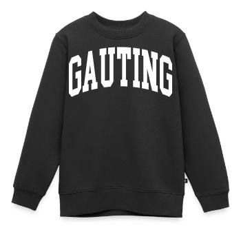 Gauting - Kinder Premium Organic Sweatshirt - Schwarz - Vorne - AI Model Kid Female (0cm)
