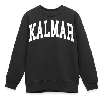 Calmar - Sweat Premium enfant bio - noir - Devant - AI Model Kid Female (0cm)