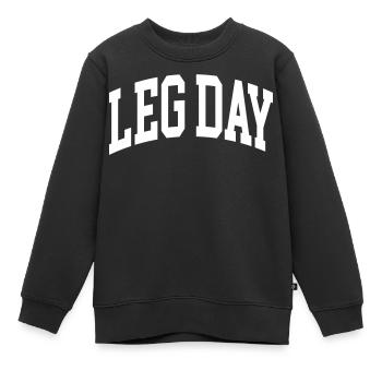 Jour de l’étape - Sweat Premium enfant bio - noir - Devant - AI Model Kid Female (0cm)