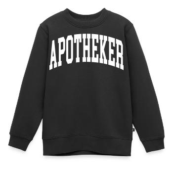 Apotheker - Kinder Premium Organic Sweatshirt - Schwarz - Vorne - AI Model Kid Female (0cm)