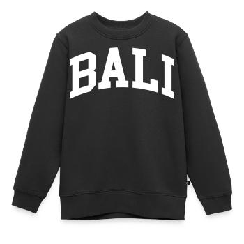 Bali - Sweat Premium enfant bio - noir - Devant - AI Model Kid Female (0cm)