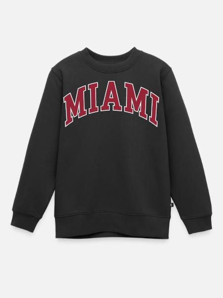 Miami - Kinder Premium Organic Sweatshirt - Schwarz
