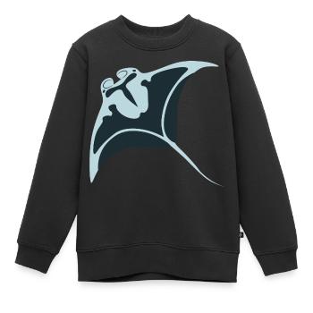 Meerestiere - Kinder Premium Organic Sweatshirt - Schwarz - Vorne - AI Model Kid Female (0cm)