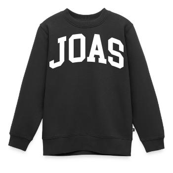 Jacobs - Sweat Premium enfant bio - noir - Devant - AI Model Kid Female (0cm)