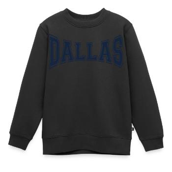Dallas - Sweat Premium enfant bio - noir - Devant - AI Model Kid Female (0cm)