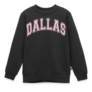 Dallas - Sweat Premium enfant bio - noir - Devant - AI Model Kid Female (0cm)