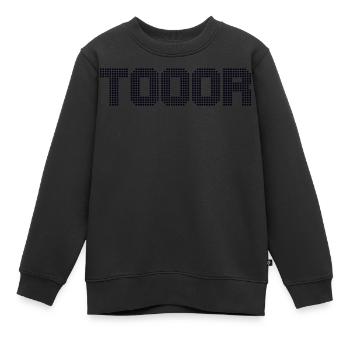 Goal Goal Football Fan - Sweat Premium enfant bio - noir - Devant - AI Model Kid Female (0cm)