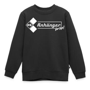 IFA Anhänger for life - Kinder Premium Organic Sweatshirt - Schwarz - Vorne - AI Model Kid Female (0cm)