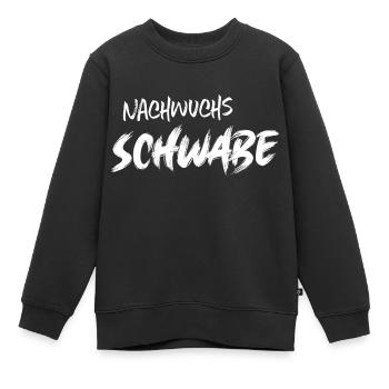 Nachwuchs Schwabe Schwaben Spätzle Kehrwoche - Kinder Premium Organic Sweatshirt - Schwarz - Vorne - AI Model Kid Female (0cm)