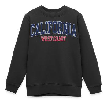 Kalifornien - Kinder Premium Organic Sweatshirt - Schwarz - Vorne - AI Model Kid Female (0cm)