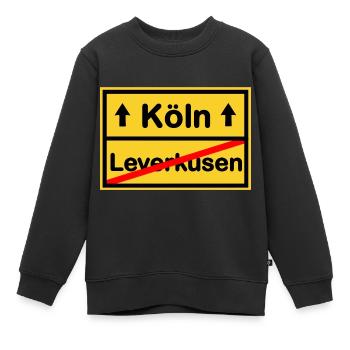 Nummer eins Köln - Kinder Premium Organic Sweatshirt - Schwarz - Vorne - AI Model Kid Female (0cm)