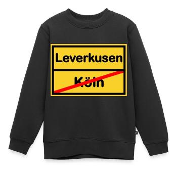 Die Fans aus Leverkusen - Kinder Premium Organic Sweatshirt - Schwarz - Vorne - AI Model Kid Female (0cm)