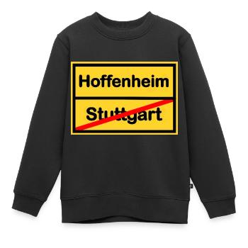 Das schöne Hoffenheim in Baden - Kinder Premium Organic Sweatshirt - Schwarz - Vorne - AI Model Kid Female (0cm)