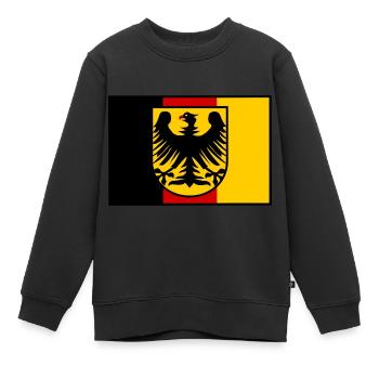 Les Allemands en Europe - Sweat Premium enfant bio - noir - Devant - AI Model Kid Female (0cm)