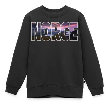 Norway - Kids Premium Organic Sweatshirt - black - Front - AI Model Kid Female (0cm)