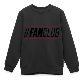 hashtag du fan club - Sweat Premium enfant bio - noir - Devant - AI Model Kid Female (0cm)