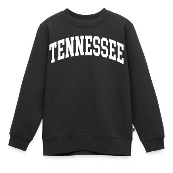 Tennessee - Sweat Premium enfant bio - noir - Devant - AI Model Kid Female (0cm)