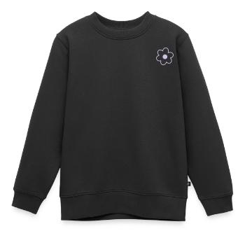 Fleur - Sweat Premium enfant bio - noir - Devant - AI Model Kid Female (0cm)