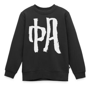 Segeln (Chinesisches Schriftzeichen) - Kinder Premium Organic Sweatshirt - Schwarz - Vorne - AI Model Kid Female (0cm)