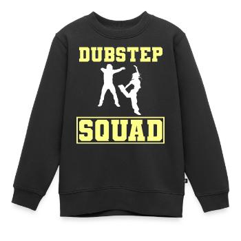 Dubstep-Liebhaber Tanz-Entertainer - Kinder Premium Organic Sweatshirt - Schwarz - Vorne - AI Model Kid Female (0cm)