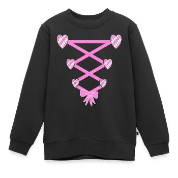 Volksfest Dirndl Remplacement - Sweat Premium enfant bio - noir - Devant - AI Model Kid Female (0cm)