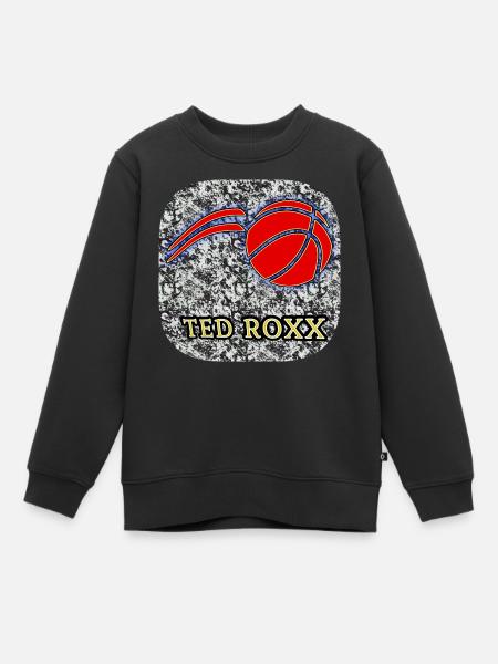 TED ROXX - Club WoW - Sweat Premium enfant bio - noir