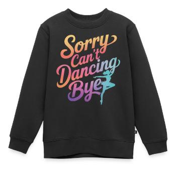 Tanzen Tänzer Tanzen - Kinder Premium Organic Sweatshirt - Schwarz - Vorne - AI Model Kid Female (0cm)