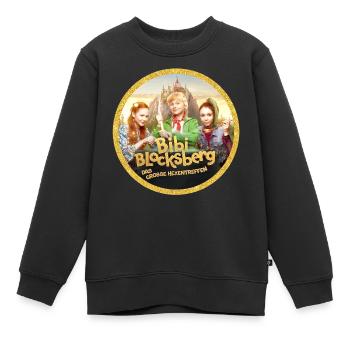 Bibi Blocksberg Film Bibi, Flauipaui Und Schubia - Kinder Premium Organic Sweatshirt - Schwarz - Vorne - AI Model Kid Female (0cm)