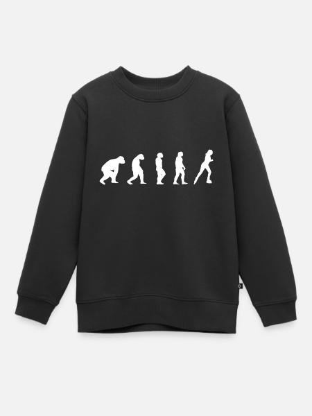 Patins en ligne rollers rollers Evolution cadeau - Sweat Premium enfant bio - noir