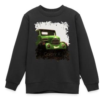 Garant K 30 Robur - Sweat Premium enfant bio - noir - Devant - AI Model Kid Female (0cm)