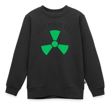 Atomkraft, Ja bitte - Kinder Premium Organic Sweatshirt - Schwarz - Vorne - AI Model Kid Female (0cm)
