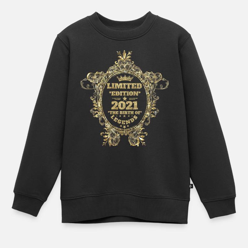 Édition limitée 2021 - Sweat Premium enfant bio - noir