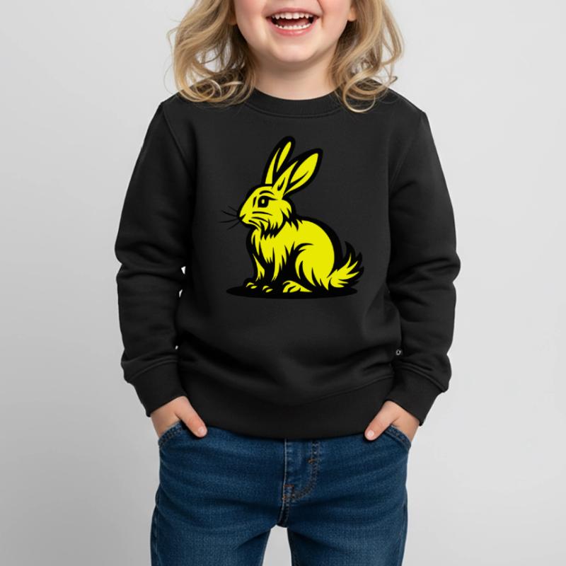 Bunny Easter Kids Premium Organic Sweatshirt