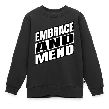 Voyage de guérison par don du réseau de soutien à la guérison intérieure - Sweat Premium enfant bio - noir - Devant - AI Model Kid Female (0cm)
