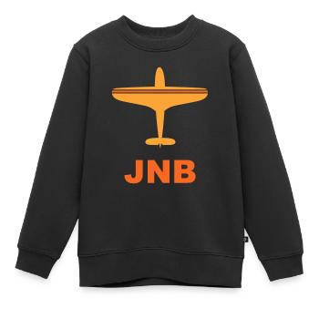 Aéroport de Johannesburg - Afrique du Sud - Spotter - Sweat Premium enfant bio - noir - Devant - AI Model Kid Female (0cm)