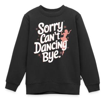 Tanzen Tänzer Tanzen - Kinder Premium Organic Sweatshirt - Schwarz - Vorne - AI Model Kid Female (0cm)