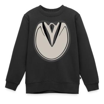 Huf Pferd für Hufpfleger - Kinder Premium Organic Sweatshirt - Schwarz - Vorne - AI Model Kid Female (0cm)