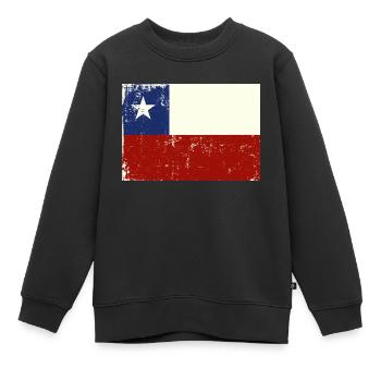 Chili - Sweat Premium enfant bio - noir - Devant - AI Model Kid Female (0cm)