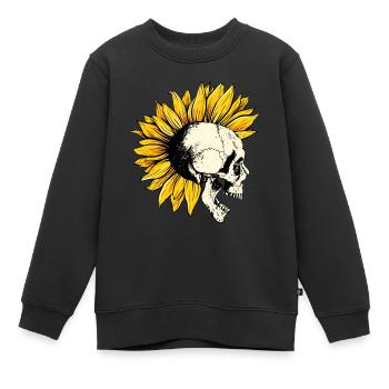 Les punks ne sont pas morts - Sweat Premium enfant bio - noir - Devant - AI Model Kid Female (0cm)