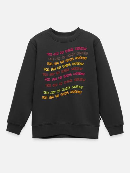 begeing my self - Sweat Premium enfant bio - noir