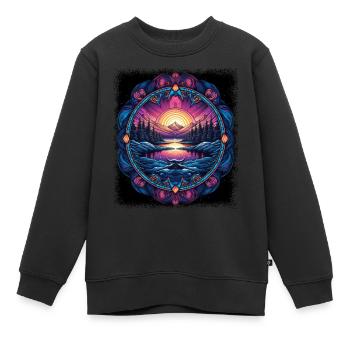 Pride Funny Quote Awesome Birthday Present Gift - Kids Premium Organic Sweatshirt - black - Front - AI Model Kid Female (0cm)