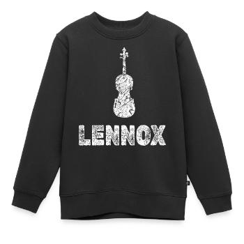 Bratsche Lennox - Kinder Premium Organic Sweatshirt - Schwarz - Vorne - AI Model Kid Female (0cm)