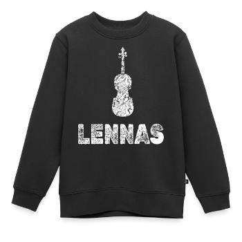 Bratsche Lennas - Kinder Premium Organic Sweatshirt - Schwarz - Vorne - AI Model Kid Female (0cm)