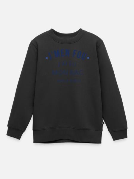 J'ai eu mon bac - Sweat Premium enfant bio - noir