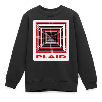 Plaid - Elektrisch - E Auto - Kinder Premium Organic Sweatshirt - Schwarz - Vorne - AI Model Kid Female (0cm)