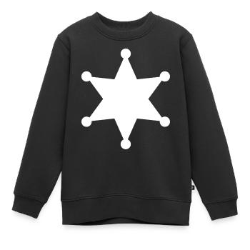 T-Shirt - Sweat Premium enfant bio - noir - Devant - AI Model Kid Female (0cm)