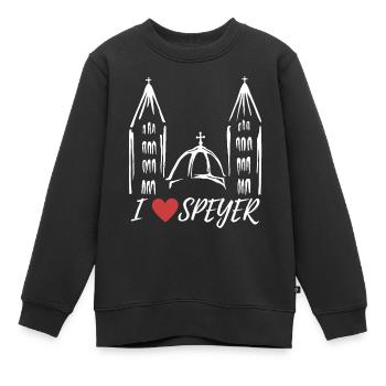 J’adore Speyer, Speyer, Speyer Dom, cadeau - Sweat Premium enfant bio - noir - Devant - AI Model Kid Female (0cm)